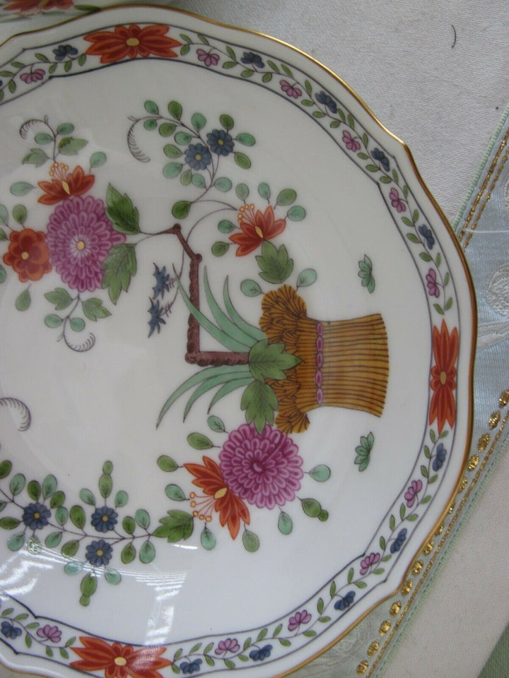Schöne Meissen Moccatasse mit Indischen Blumen, Garbenmuster