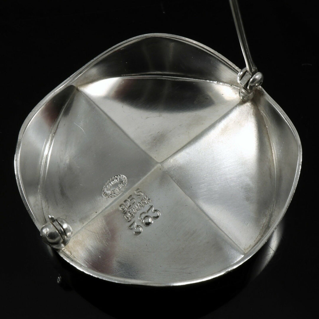 ジョージジェンセン　スターリングシルバー　ブローチ　#363　Ibe Dalquist