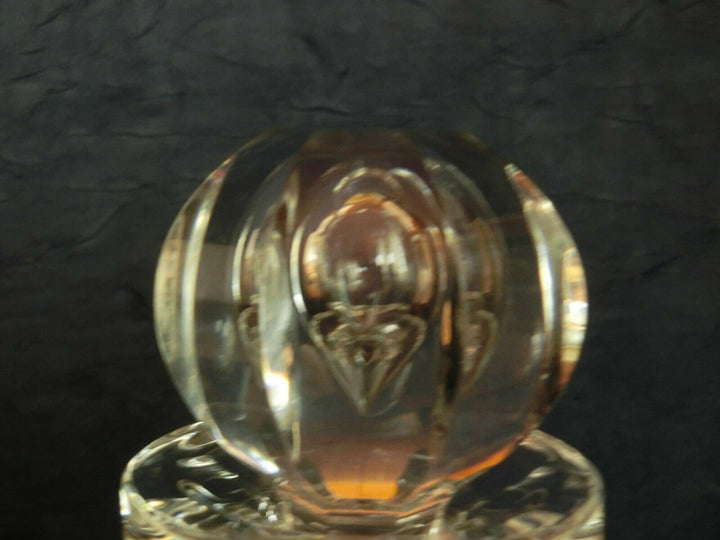 Karaffe Baccarat, France, Harcourt -Empire vergoldet ca. 22 cm