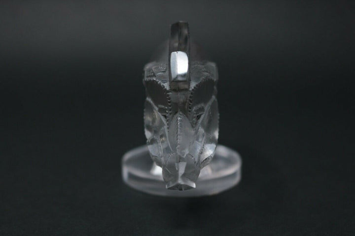 Rene Lalique Clear Glass 'Sanglier' Mascot