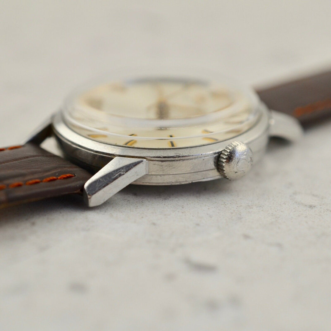 C.1962　ヴィンテージオメガ　機械式(手巻き）　シーマスター　腕時計　CAL.Ω286　型番135.003-62SC　スチール製