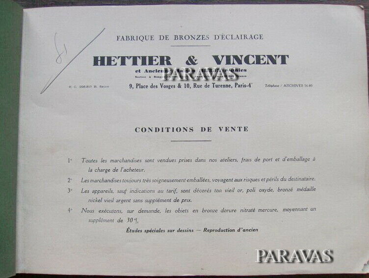 HETTIER & VINCENT : flush mount ..............