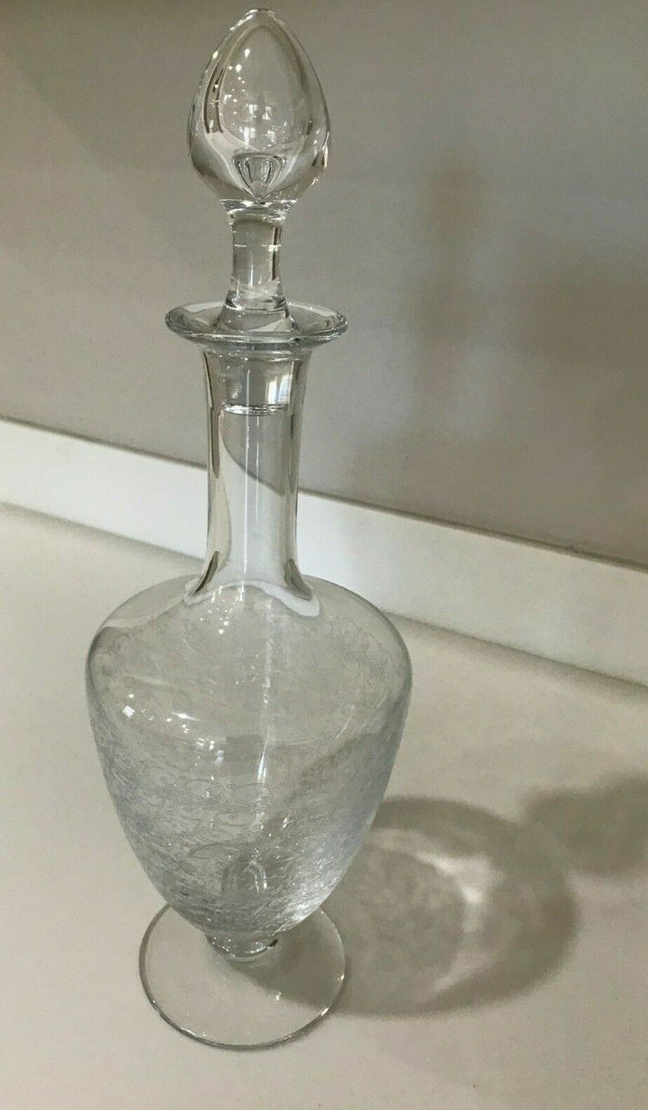 Baccarat Crystal Rohan Decanter with original box