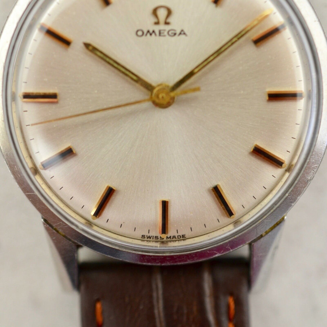 C.1962　ヴィンテージオメガ　機械式(手巻き）　シーマスター　腕時計　CAL.Ω286　型番135.003-62SC　スチール製