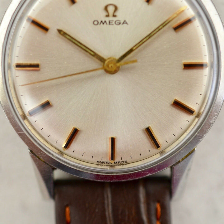 C.1962　ヴィンテージオメガ　機械式(手巻き）　シーマスター　腕時計　CAL.Ω286　型番135.003-62SC　スチール製
