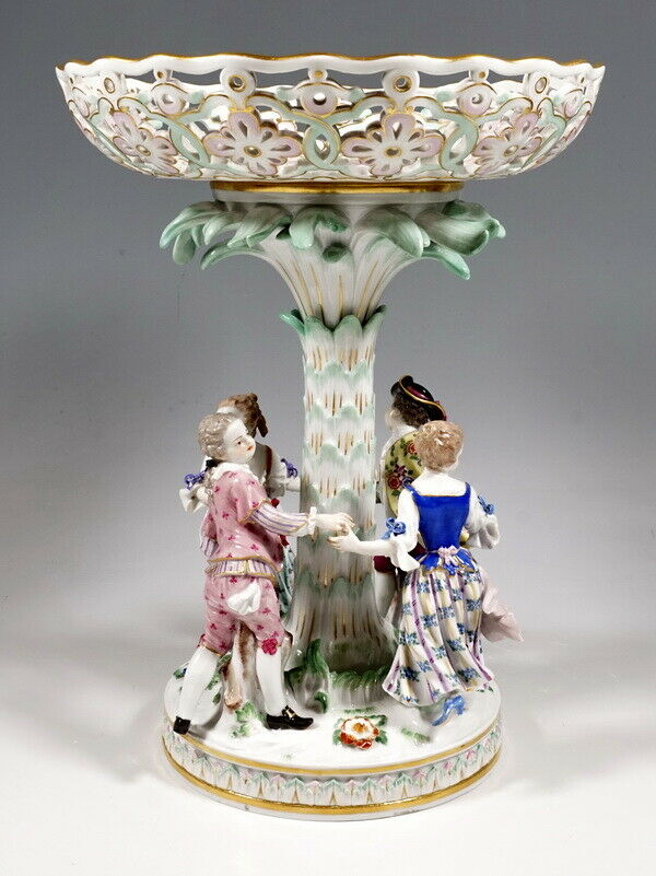 マイセン人形(MEISSEN)「踊る庭師の子供たち」