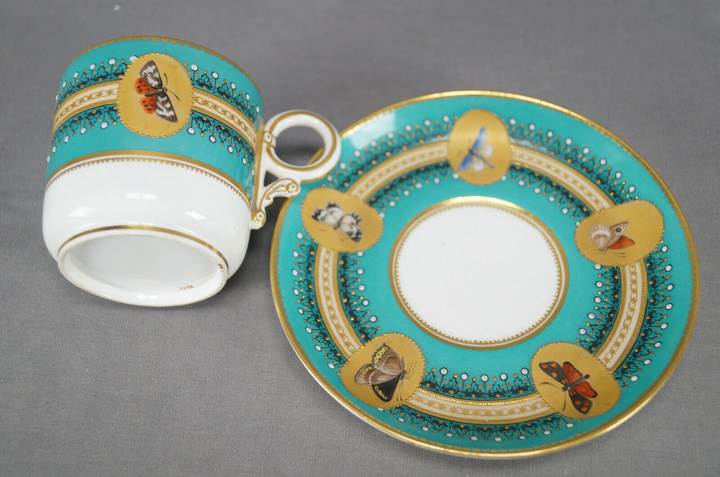 ロイヤルウースター　バタフライのカップ＆ソーサー
