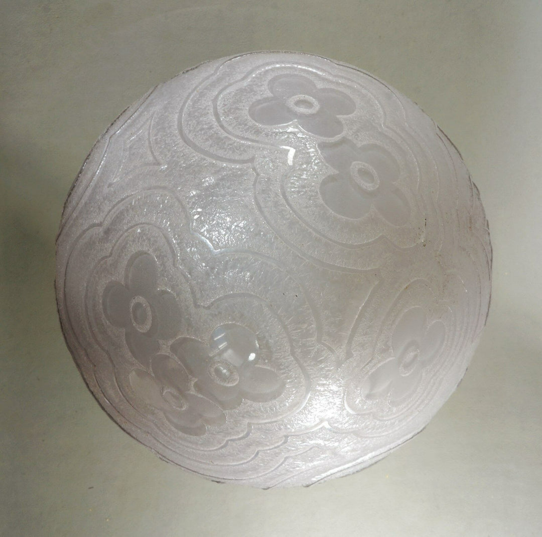 NOVERDY : FRENCH ART DECO CEILING LIGHT lamp pendant chandelier 1930 muller era
