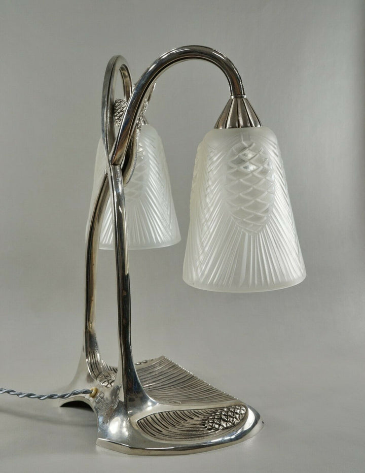 ロベール・ブスケ＆デュゲ　1930年フランス製　アールデコランプ