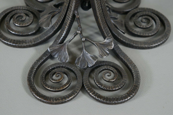 EDGAR BRANDT & DAUM : A LARGE 1925 FRENCH ART DECO LAMP .......... 1930 France