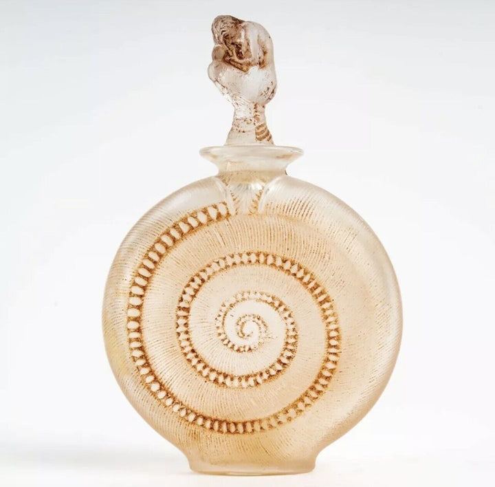 ルネラリック　香水瓶　成功　オルセー　ガラス製　セピア色