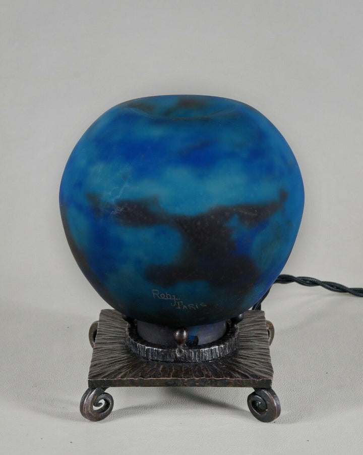 ROBJ : RARE FRENCH 1925 ART DECO LAMP perfume burner .............. France 1930