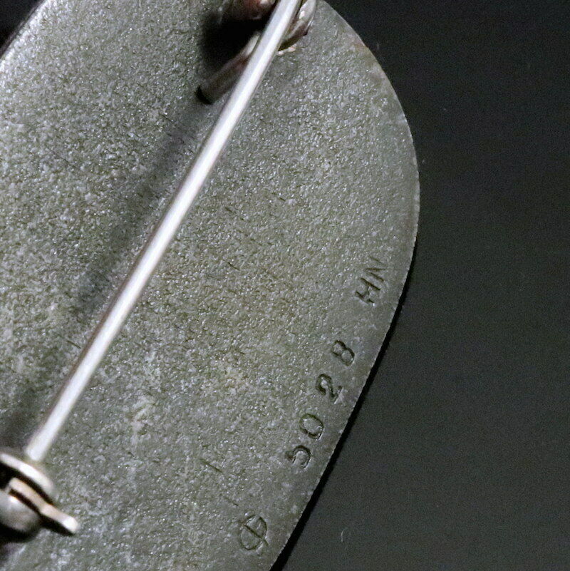 Georg Jensen. Iron & Silver Brooch #5028 - Harald Nielsen. 1940s