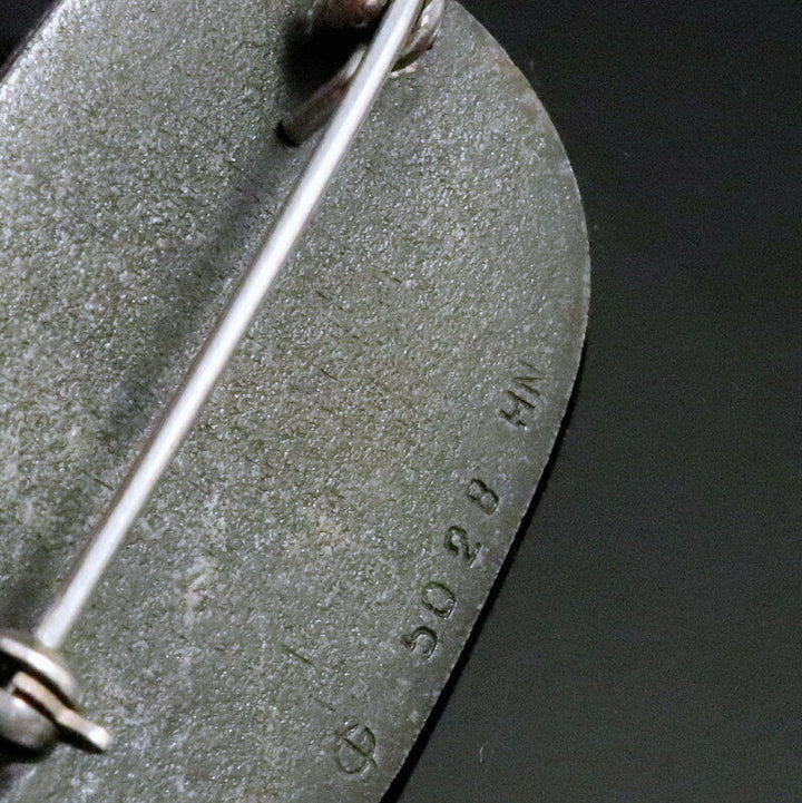 Georg Jensen. Iron & Silver Brooch #5028 - Harald Nielsen. 1940s