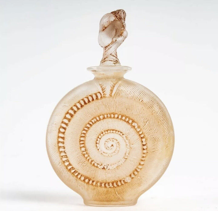 ルネラリック　香水瓶　成功　オルセー　ガラス製　セピア色