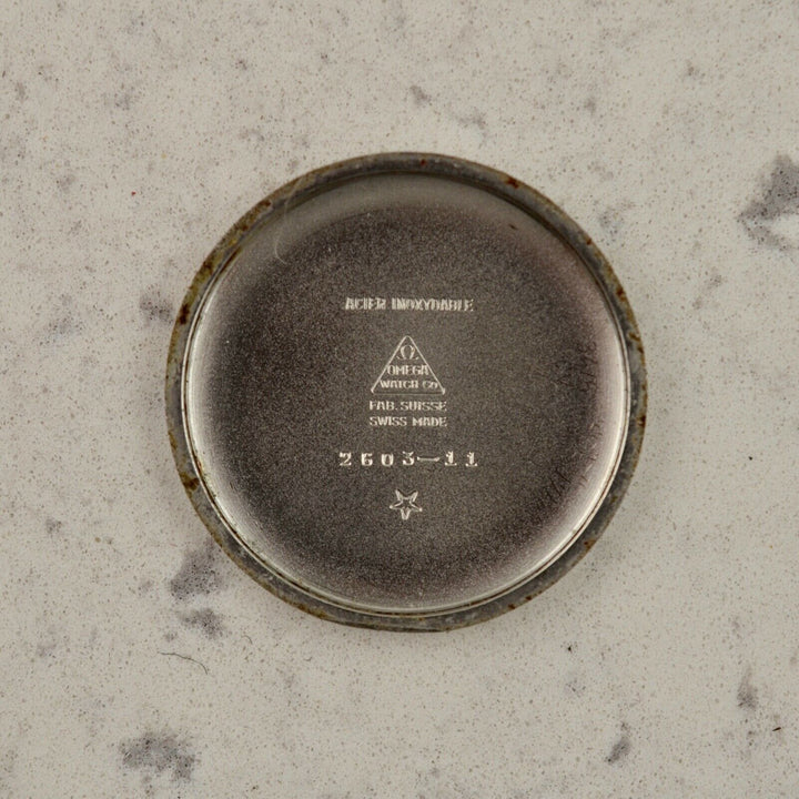 C.1952　ヴィンテージオメガ　機械式(手巻き）　ジャンボカラトラバ　腕時計　CAL.Ω266　型番2603-11　スチール製