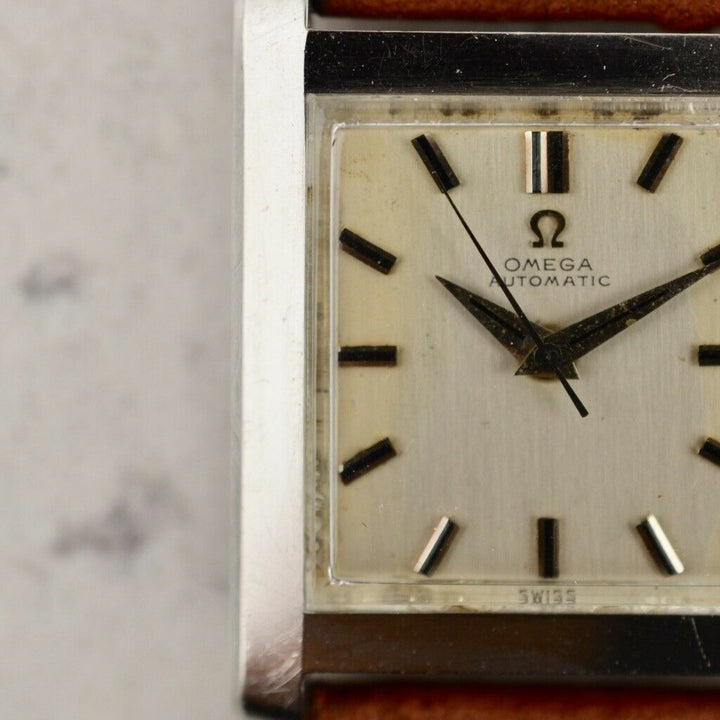 C.1959　ヴィンテージオメガ　自動式　タンク　オートマティック　腕時計　CAL.Ω570　型番3999-4SC　スチール製