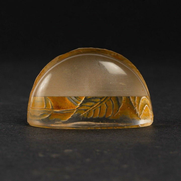 Suite De 12 Porte Menus Feuilles Rene Lalique R.Lalique Set Of 12 Menu Holders