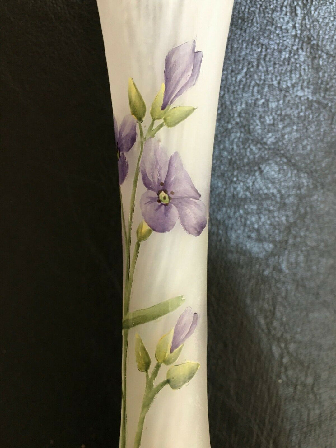 ドーム兄弟(DAUM NANCY)大根の花のくびれ型花瓶 1900年代