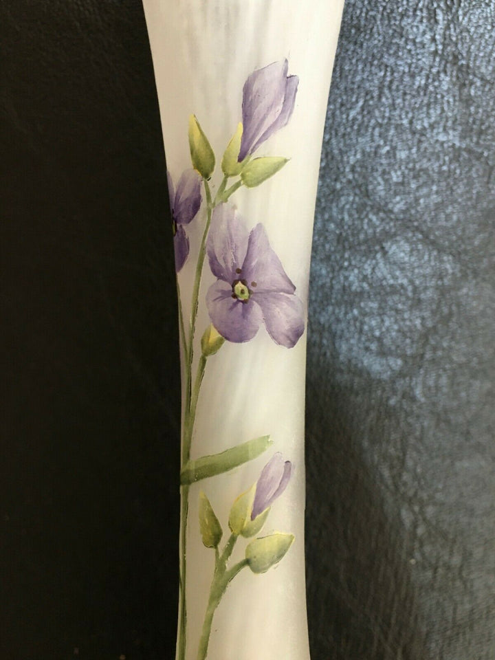 ドーム兄弟(DAUM NANCY)大根の花のくびれ型花瓶 1900年代