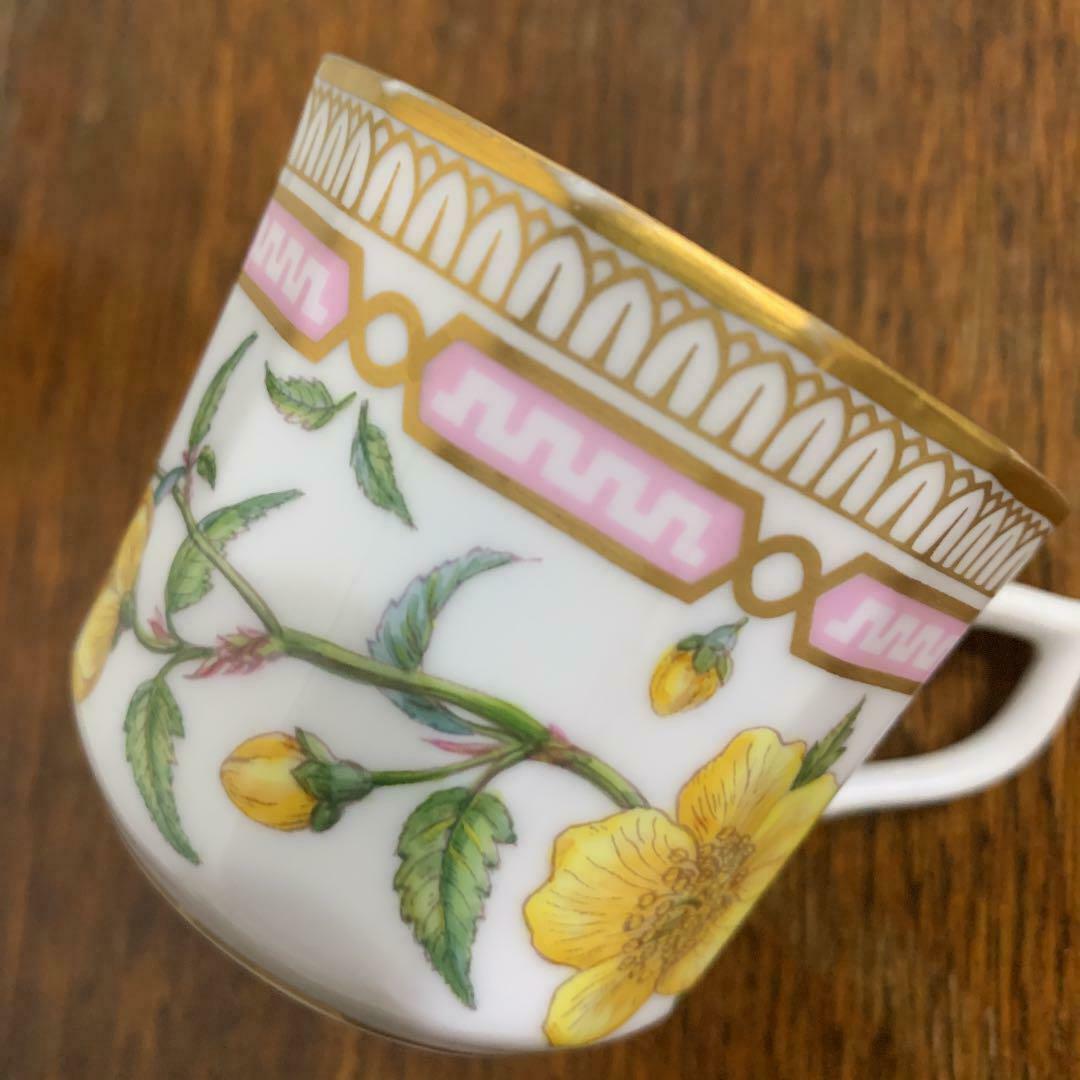 ロイヤルコペンハーゲン　フローラダニカ　カップ＆ソーサー　Japonica Demitastrio No.6