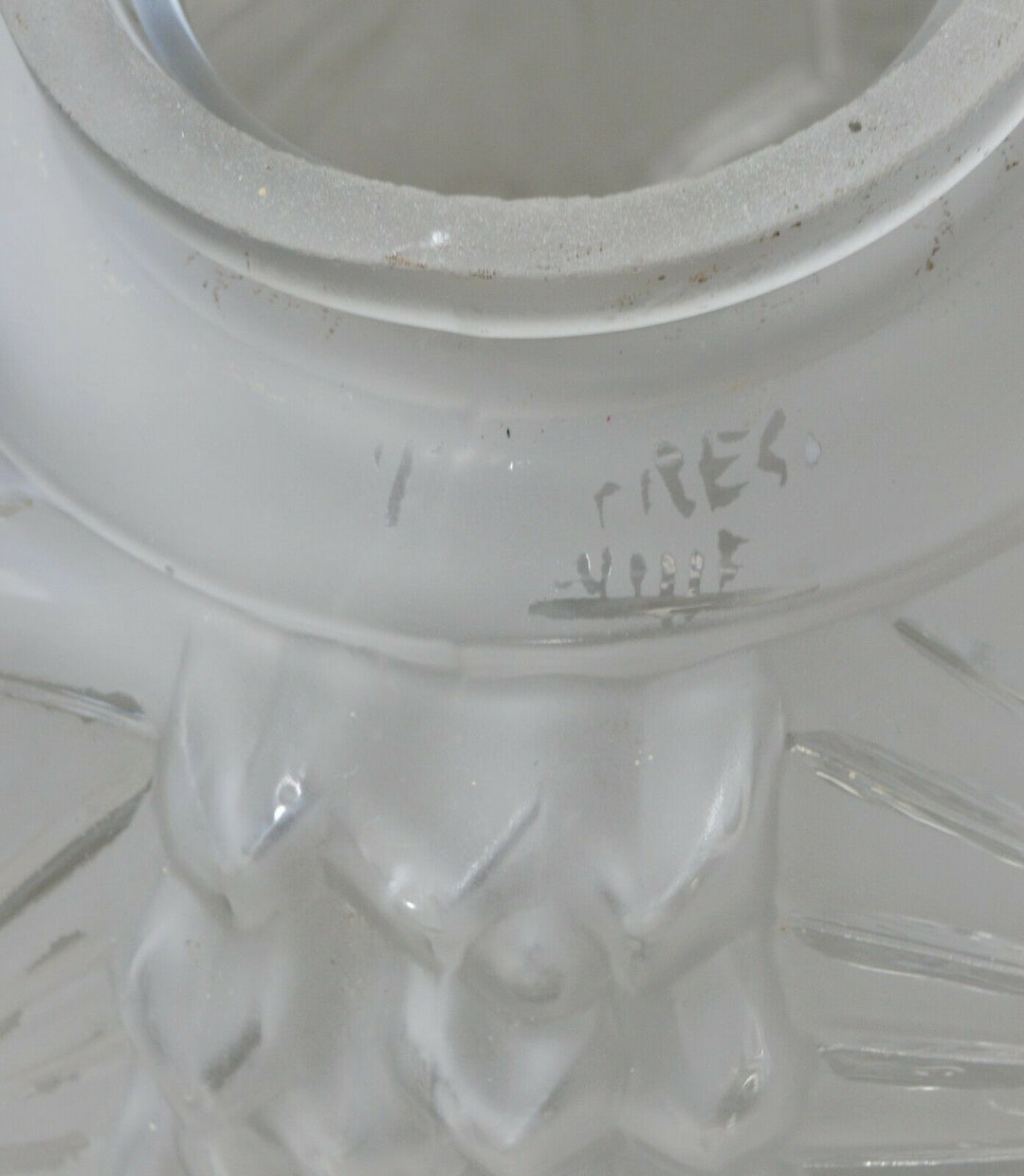 VASSEUR & MULLER FRERES : FRENCH ART DECO PENDANT chandelier 1930 peacock France