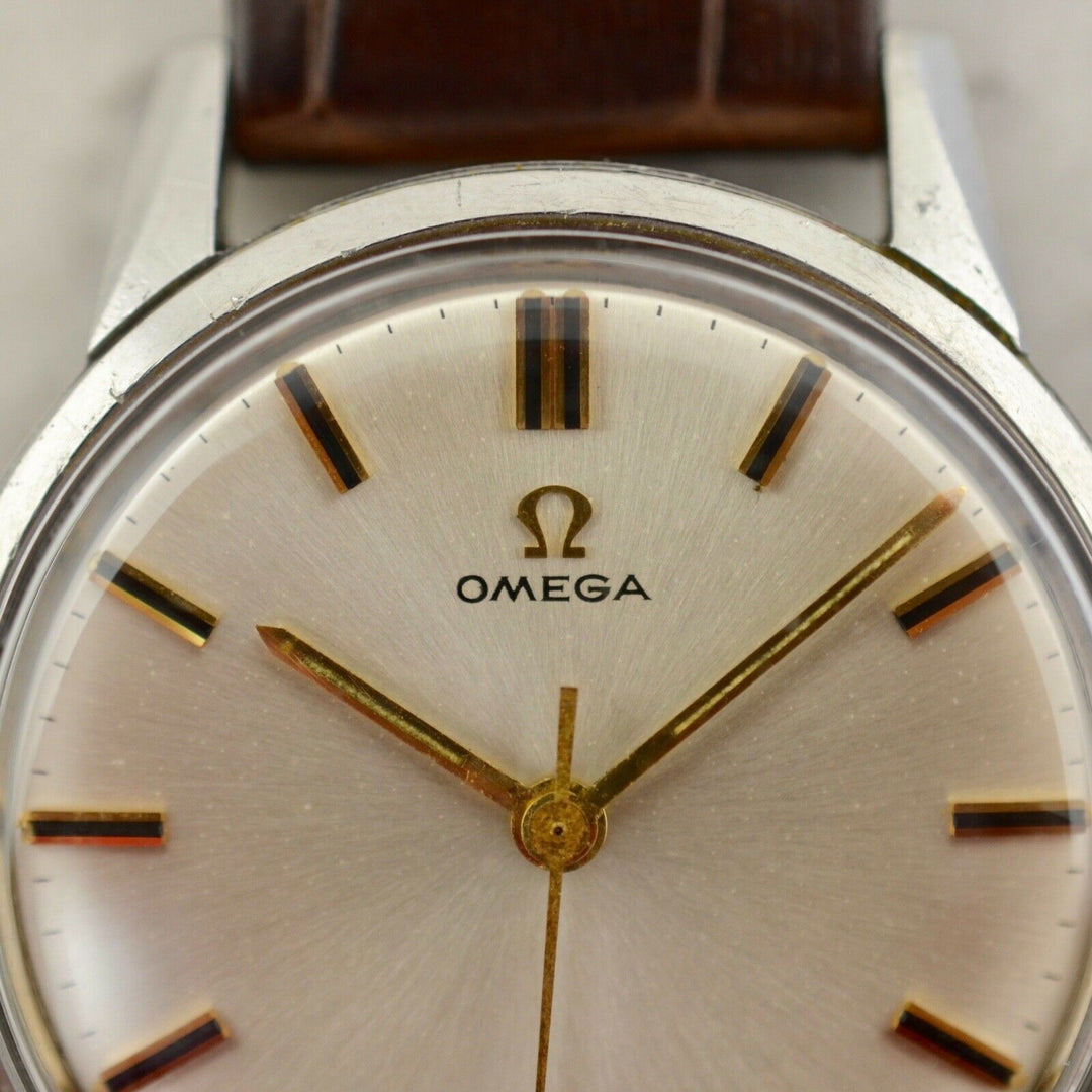 C.1962　ヴィンテージオメガ　機械式(手巻き）　シーマスター　腕時計　CAL.Ω286　型番135.003-62SC　スチール製