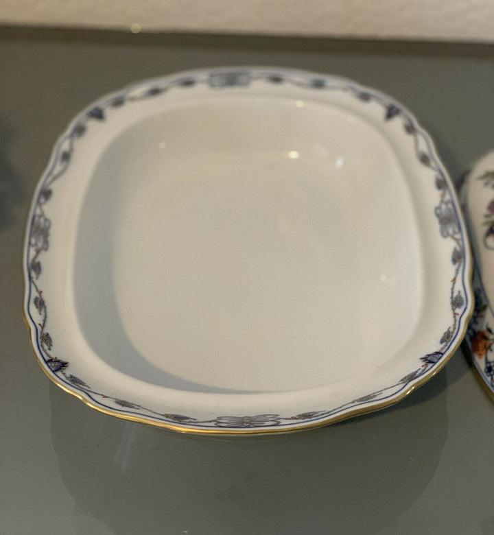 マイセン　テリーヌ　ブルーオニオン　希少品