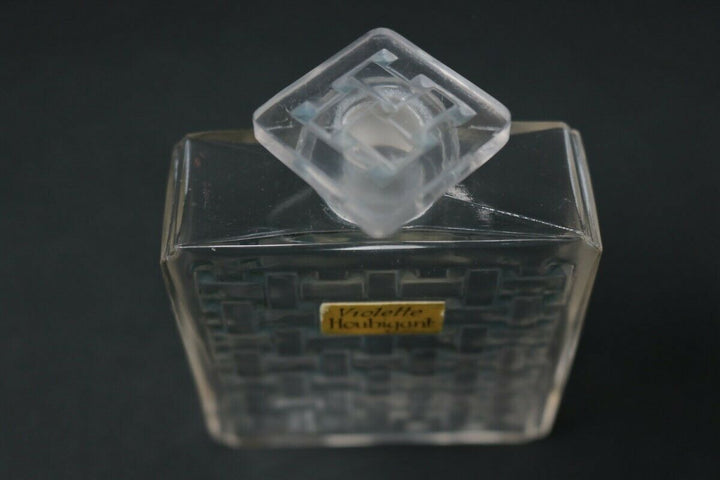 Rene Lalique Glass 'Houbigant - Violette' Perfume Bottle