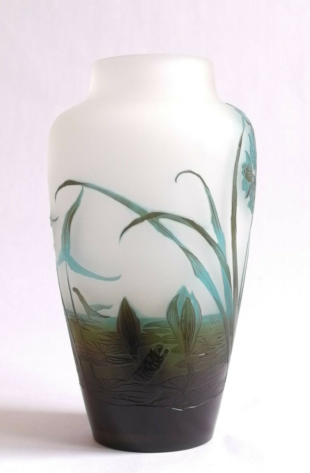 Authentique vase Gallé Art Nouveau