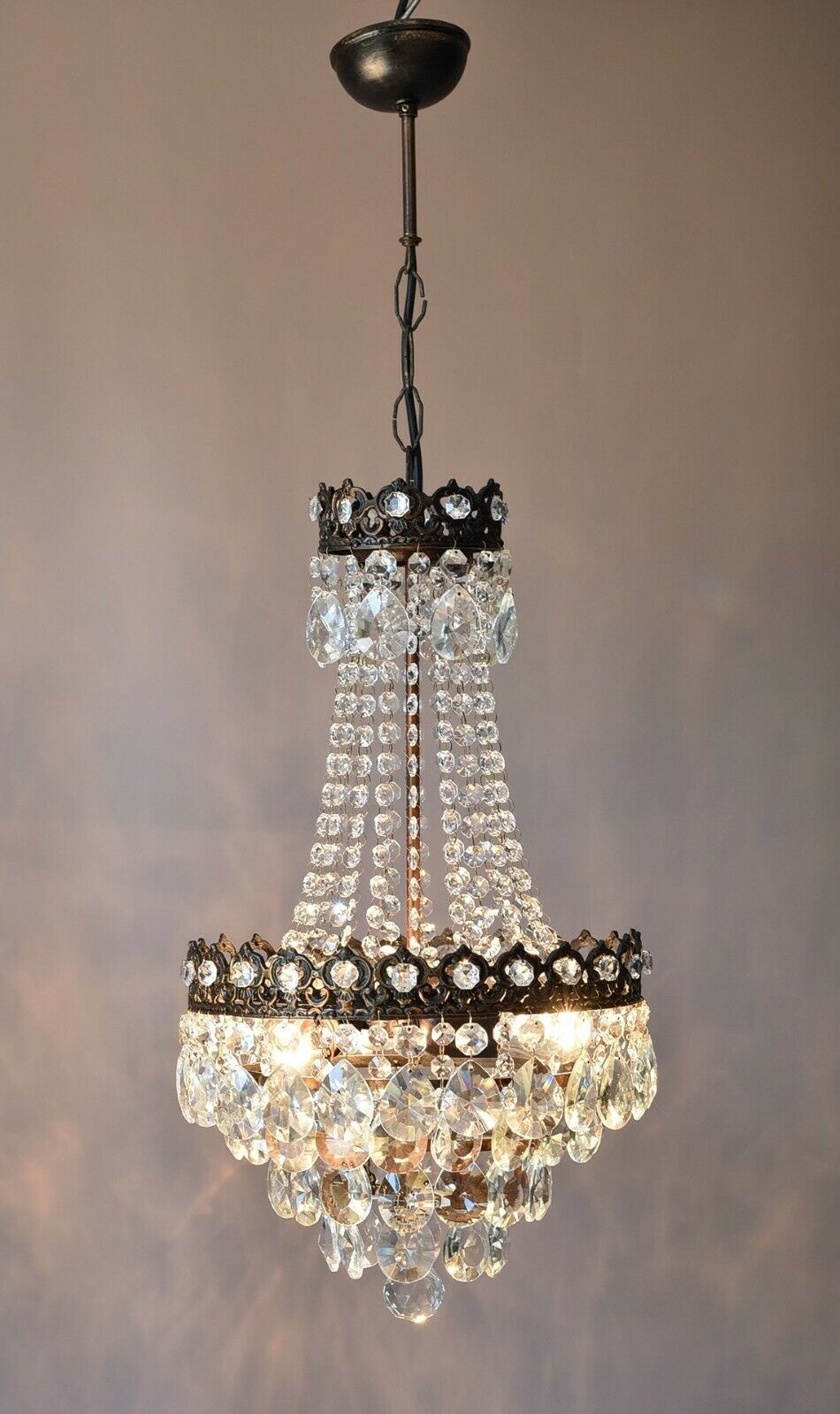 アンティーク/フレンチエンパイア式 ヴィンテージ・クリスタル