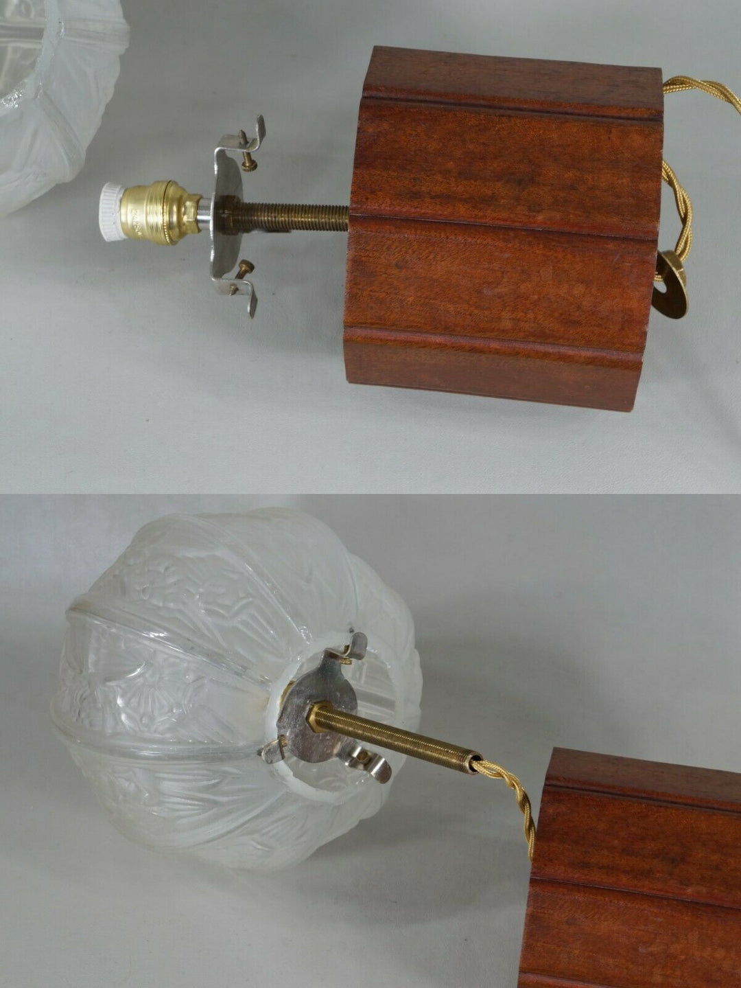 エティエ・ヴァンソン　希少なフランス製アールデコランプ　1925年　1930年