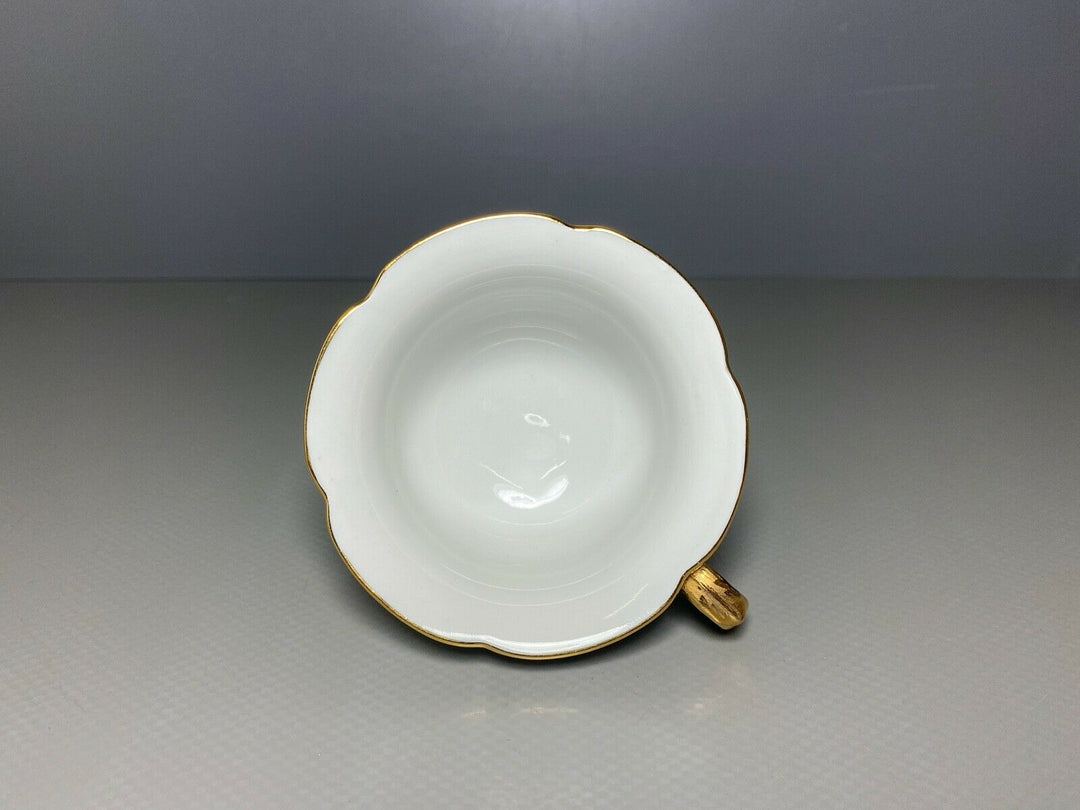 MEISSEN MOKKA GEDECK 2-TLG TASSE UT B-FORM WEINROT ROT BORDEAUX VIEL GOLD Nr.4