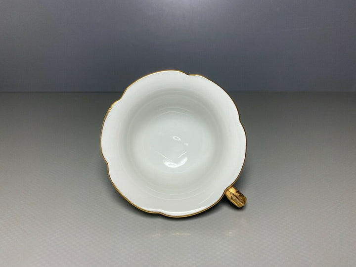 MEISSEN MOKKA GEDECK 2-TLG TASSE UT B-FORM WEINROT ROT BORDEAUX VIEL GOLD Nr.4
