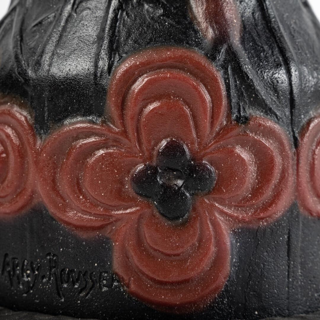 ガブリエル・アルジールソー　ナイトランプ　花とつぼみ　ガラス製