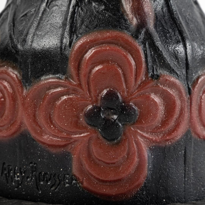 ガブリエル・アルジールソー　ナイトランプ　花とつぼみ　ガラス製