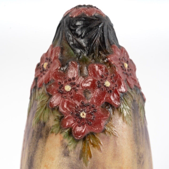 アルジー・ルソー『Argy Rousseau』 花が描かれたナイトランプ