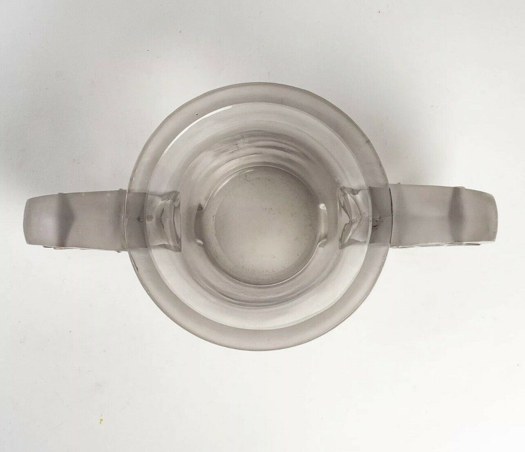 Vase Pierrefonds Verre Blanc René Lalique R.Lalique Acid Satin Finish 1 Version