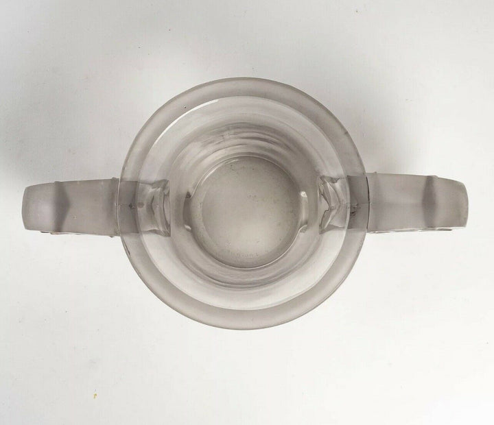 Vase Pierrefonds Verre Blanc René Lalique R.Lalique Acid Satin Finish 1 Version