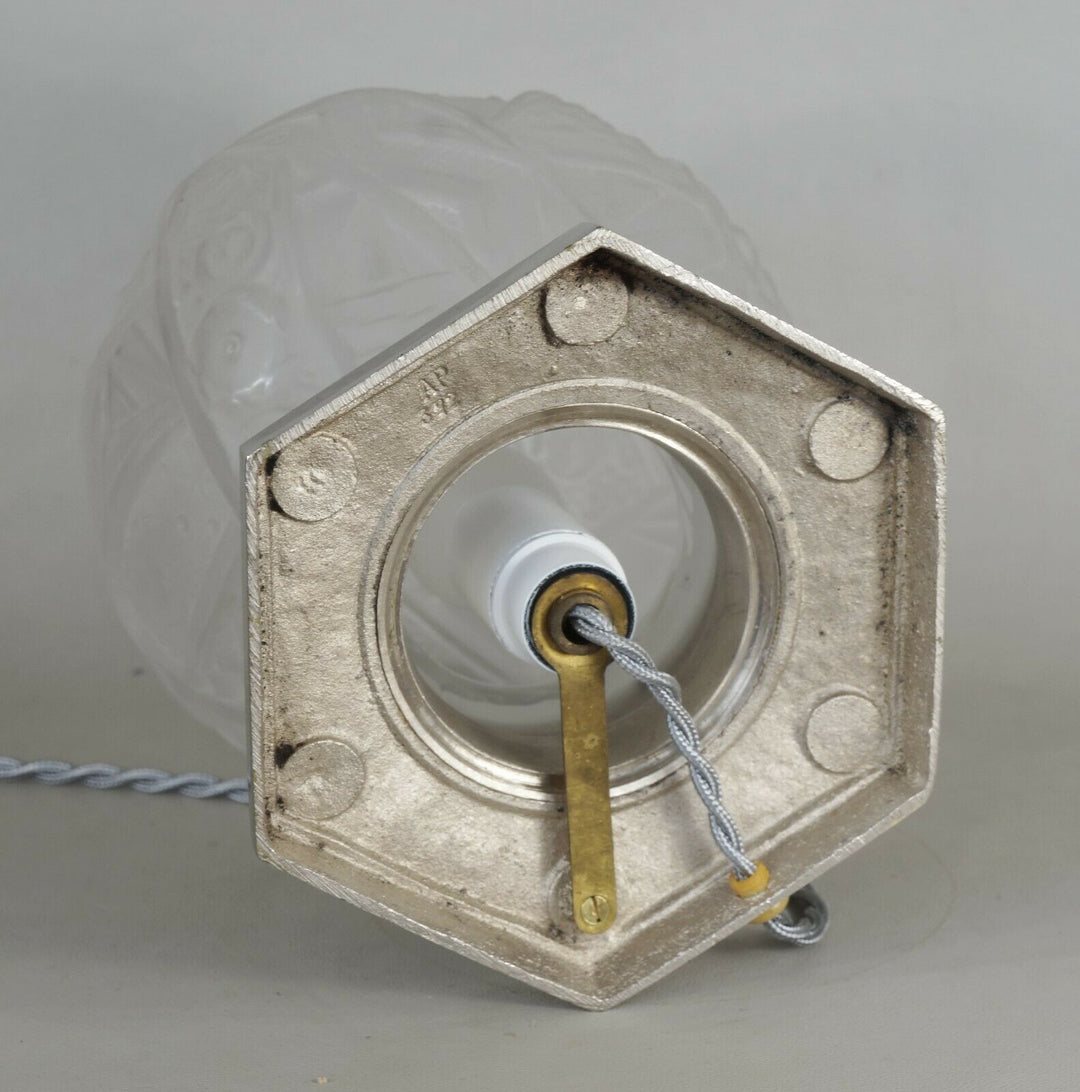 PETITOT & MULLER FRERES French Art Deco lamp 1930 1925