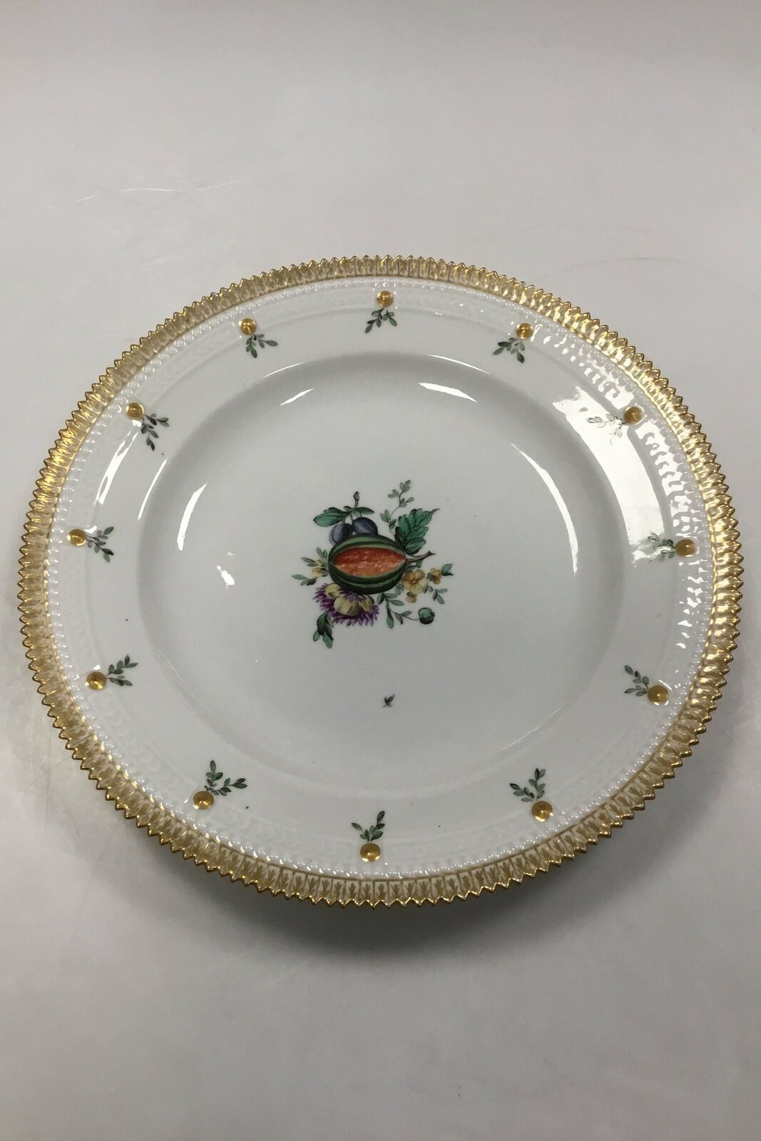Royal Copenhagen Flora Danica Juliane Marie Dinner Plate No 17/3549