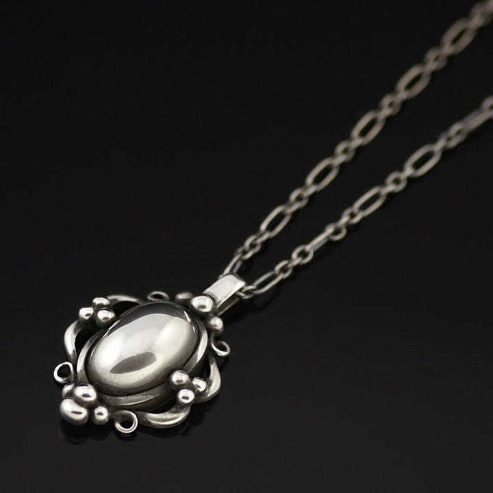 Georg Jensen Silver Pendant of the Year 1989 - VINTAGE