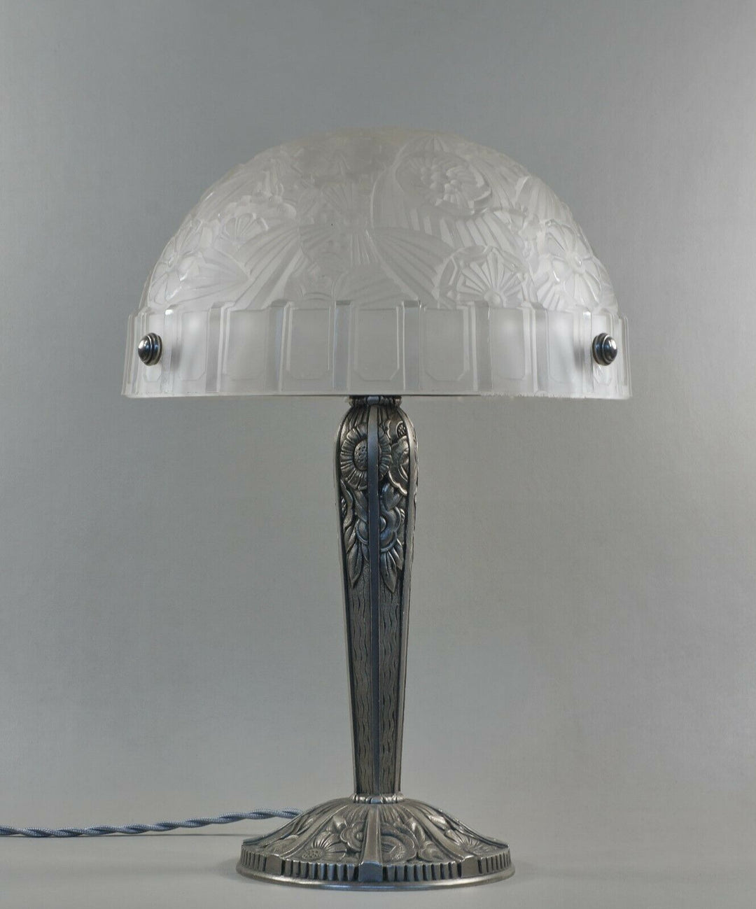 HETTIER & VINCENT : RARE FRENCH ART DECO LAMP 1930 ...... des hanots France 1925
