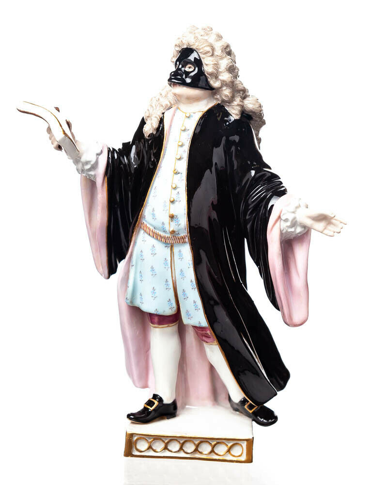 マイセン人形　フィギュリン　題名『弁護士』　ケンドラーデザイン