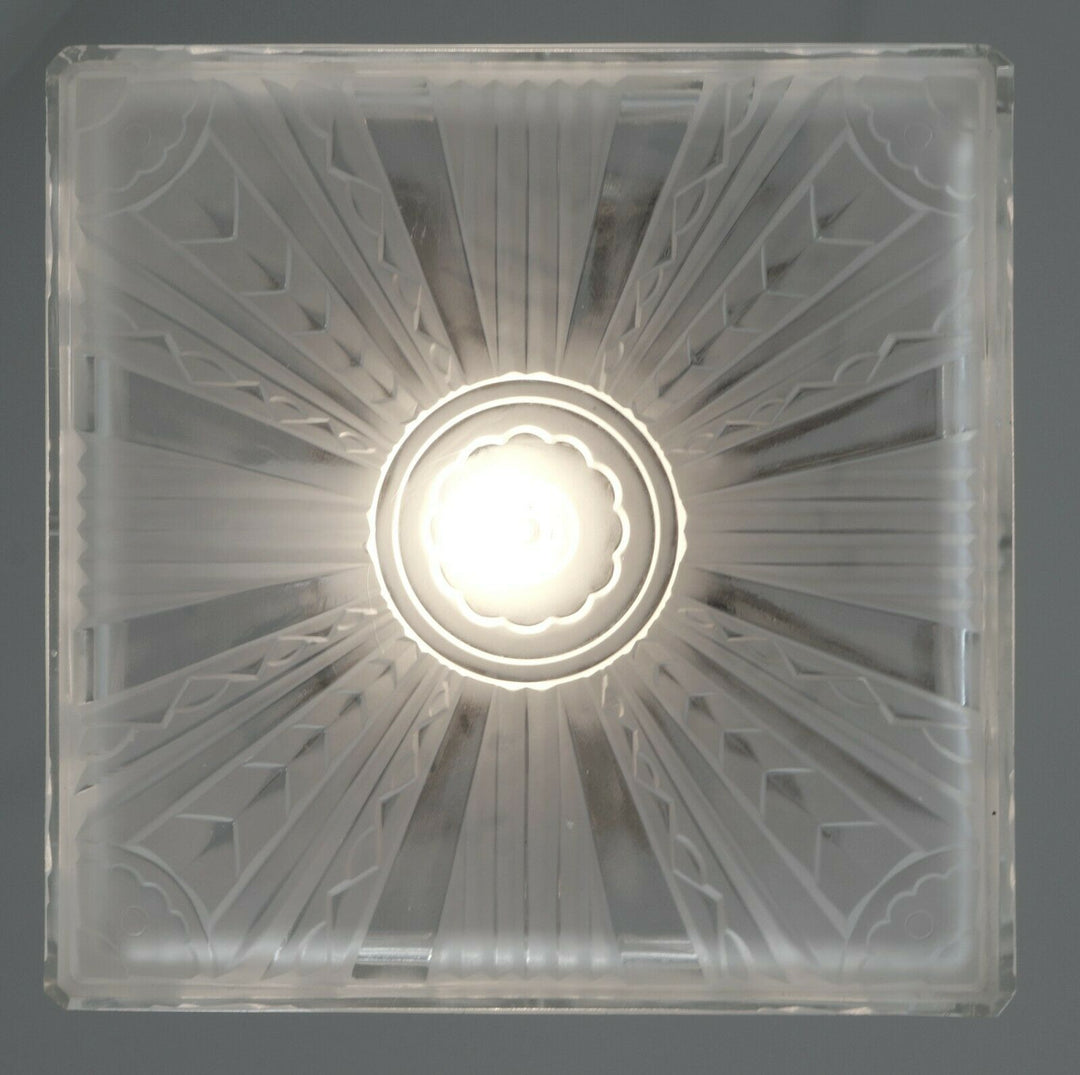 HETTIER & VINCENT : FRENCH ART DECO CHANDELIER Hanots pendant