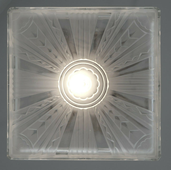 HETTIER & VINCENT : FRENCH ART DECO CHANDELIER Hanots pendant