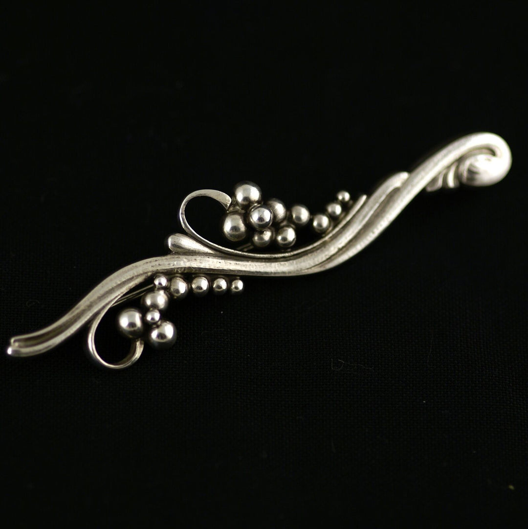 ジョージジェンセン　スターリングシルバー　ブローチ　#275