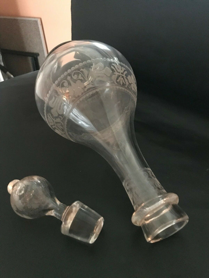 CARAFE BACCARAT CRYSTAL MODEL RENAISSANCE 1907