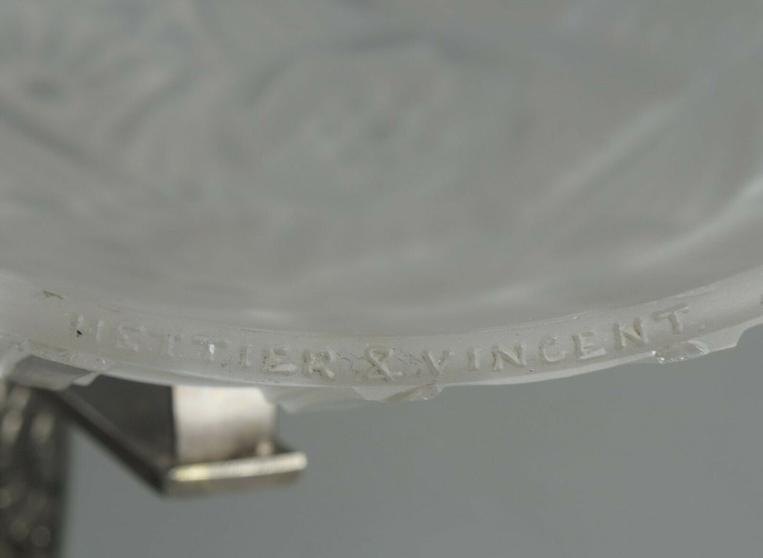 HETTIER & VINCENT : RARE FRENCH ART DECO LAMP 1930 ...... des hanots France 1925