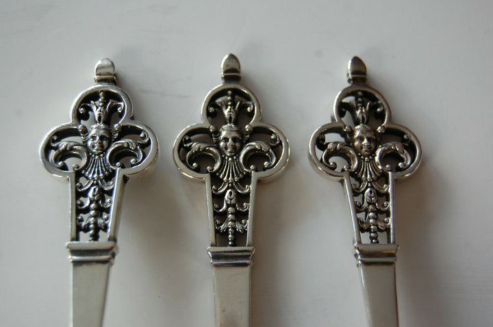 CHRISTOFLE - Renaissance Cardeilhac - 3 tlg. 925 STERLING Silber Besteck